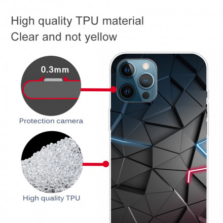 iPhone 12 / 12 Pro Cover Flexible Geometrie