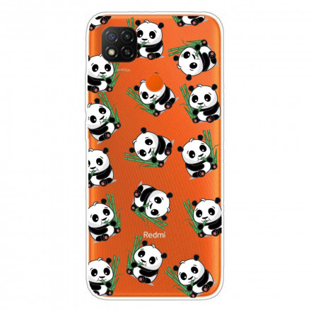 Xiaomi Redmi 9C Kleine Pandas Cover