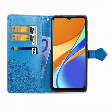 Xiaomi Redmi 9C Mandala Mittelalter Tasche