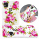 Xiaomi Redmi 9C Cover Liberty Blumen Fluoreszierend