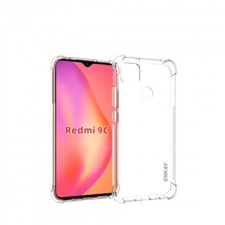 Xiaomi Redmi 9C Combo Cover und gehärtetes Glas Bildschirm ENKAY