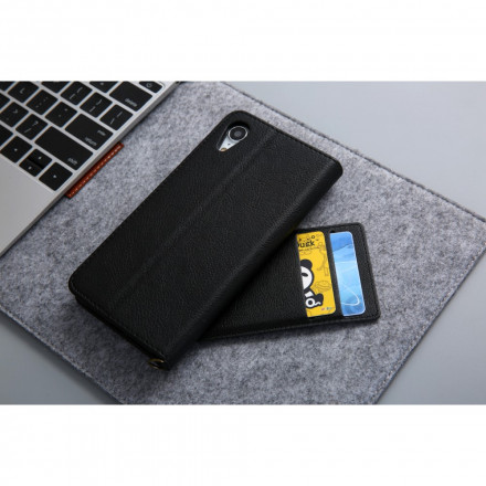Flip Cover iPhone XR Lederoptik Multi-Card CMAI2