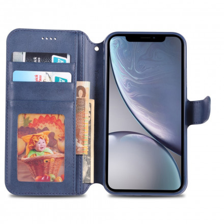 iPhone XR AZNS Hülle in Lederoptik