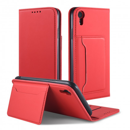 Flip Cover iPhone XR Kartenhalter Support