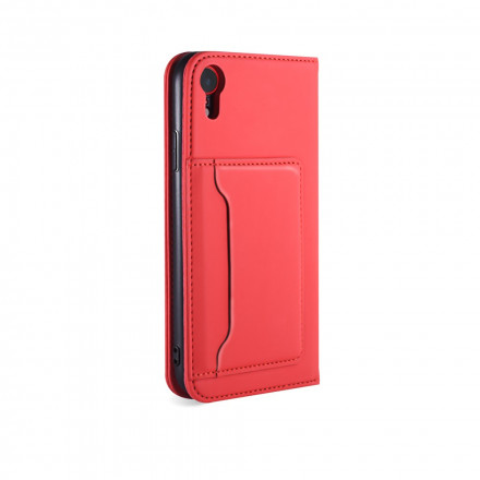 Flip Cover iPhone XR Kartenhalter Halterung