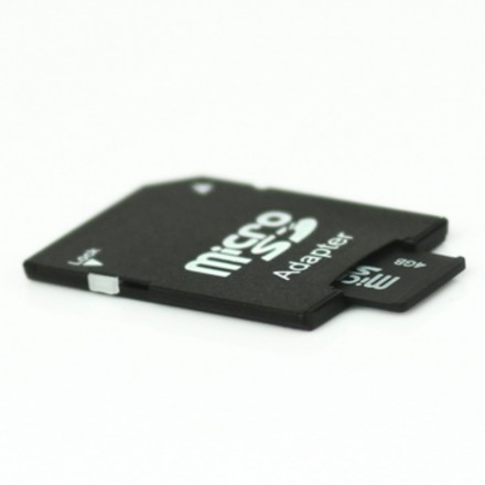 4 GB Micro SD-Karte mit SD-Adapter