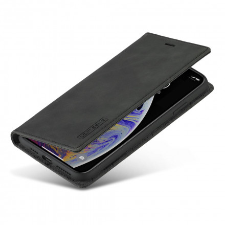 Flip Cover iPhone XS Max LC.IMEEKE Lederoptik