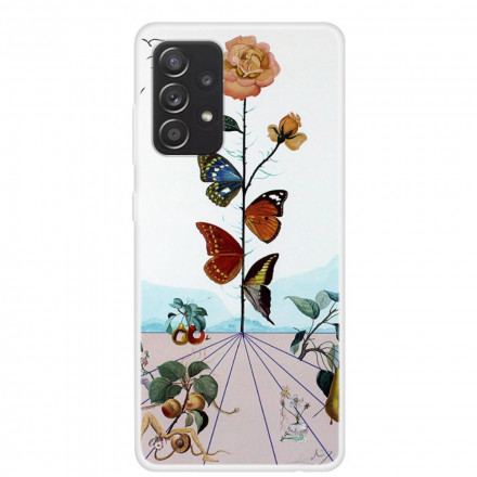 Samsung Galaxy A52 4G / A52 5G Cover Schmetterlinge der Natur