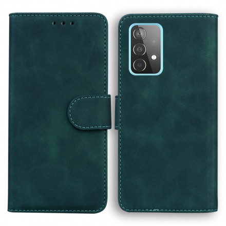 Hülle Samsung Galaxy A52 4G / A52 5G Style Vintage Leder Nähen