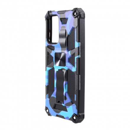 Samsung Galaxy A72 4G / A72 5G Camouflage Cover Abnehmbare Halterung