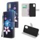 Xiaomi Redmi Note 10 / Note 10S Tasche Mondblumen mit Riemen