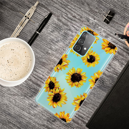 Samsung Galaxy A32 4G Sonnenblumen Cover