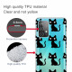 Samsung Galaxy A32 4G Multiple Schwarze Katzen Cover