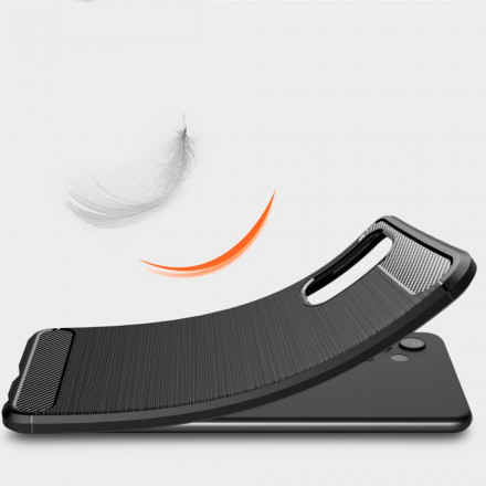 Samsung Galaxy A32 4G Kohlefaser Cover Gebürstet