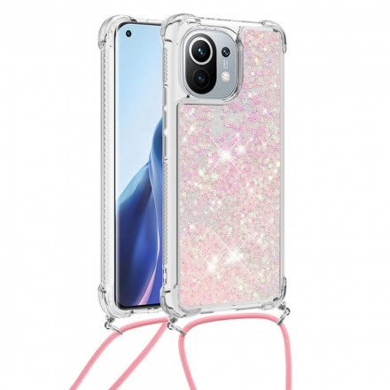 Xiaomi Mi 11 Glitter Kordel Cover