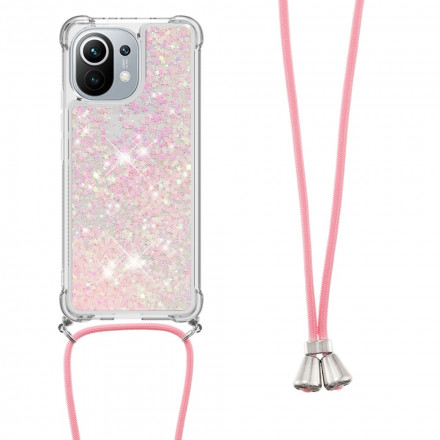 Xiaomi Mi 11 Glitter Kordel Cover