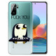 Xiaomi Redmi Note 10 / Note 10s Cover Pinguin Fuck You