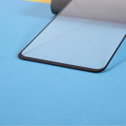 Xiaomi Redmi Note 10 / Note 10s Displayschutz aus gehärtetem Glas mit schwarzen Konturen