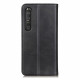 Flip Cover Sony Xperia 1 III Schlitzleder Eleganz