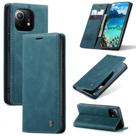 Flip Cover Xiaomi Mi 11 Lederoptik CASEME