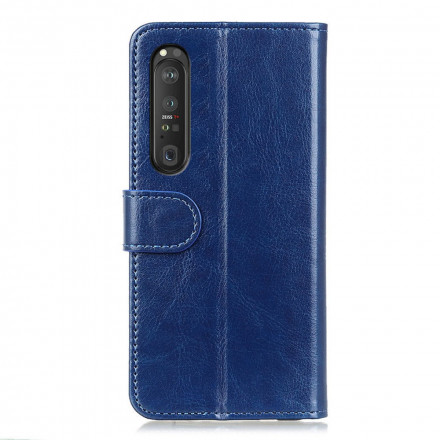 Sony Xperia 1 III Kunstleder Finesse Tasche