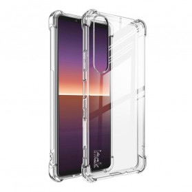 Transparentes Sony Xperia 1 III Cover mit IMAK Displayfolie