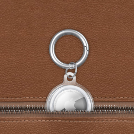 AirTag Silikon-Schlüsselanhänger Transparent AirTag Silikon-Schlüsselanhänger Transparent