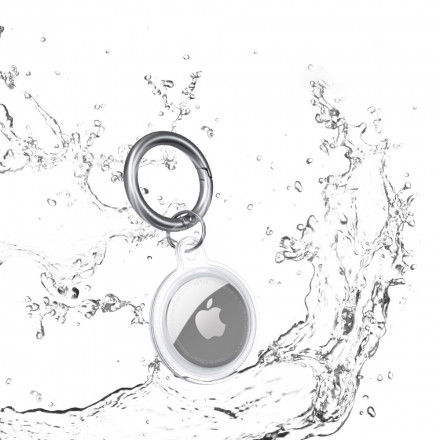 AirTag Silikon-Schlüsselanhänger Transparent AirTag Silikon-Schlüsselanhänger Transparent