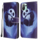 Xiaomi Mi 11 Lite / Lite 5G Panda Space Tasche mit Riemen