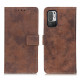 Xiaomi Redmi Note 10 5G Tasche mit Vintage-Leder-Effekt