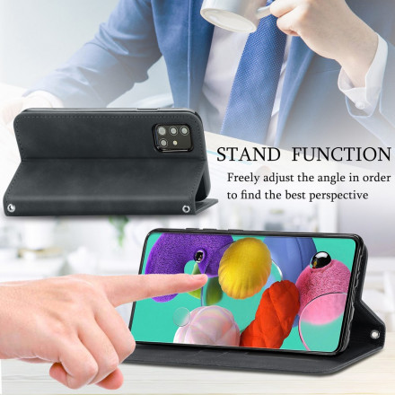 Flip Cover Samsung Galaxy A51 5G Kunstleder Vintage Flip Cover Samsung Galaxy A51 5G Kunstleder Vintage