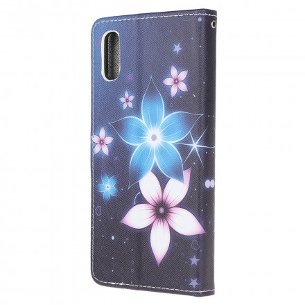 Samsung Galaxy XCover 5 Lunar Flowers Riemchen Tasche