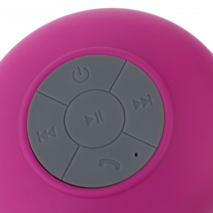 Wasserdichter Mini-Bluetooth-Lautsprecher mit Saugnapf