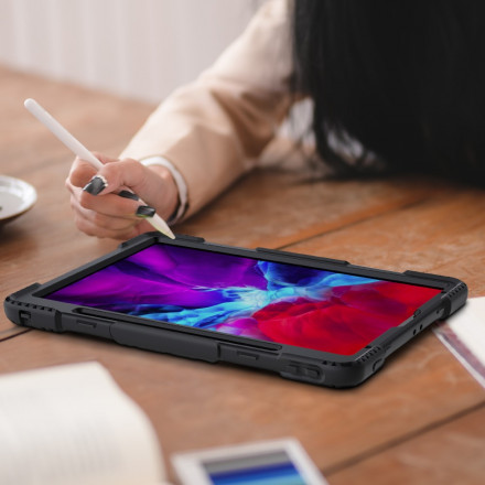 iPad Pro 12.9" (2021) (2020) (2018) Cover Ständer, Gurt und Schulterriemen