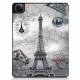 Smart Case iPad Pro 12.9" (2021) Eiffelturm Stifthalter