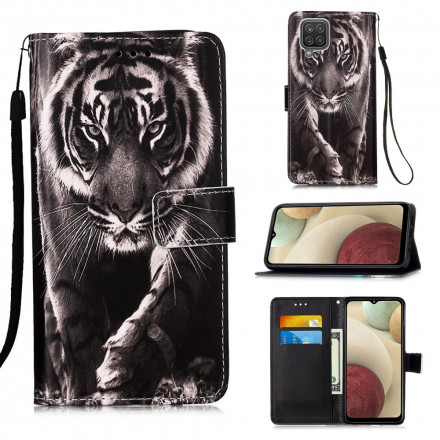 Samsung Galaxy M12 / A12 Night Tiger Tasche