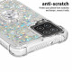 Samsung Galaxy A12 / M12 Glitter Cover mit Ringhalter