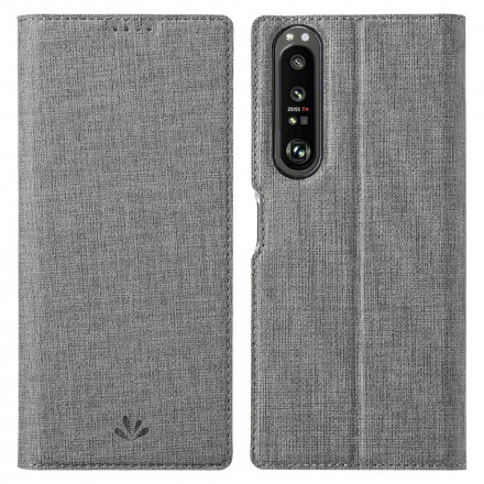 Flip Cover Sony Xperia 1 III Texturiert VILI DMX