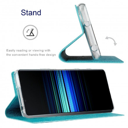 Flip Cover Sony Xperia 1 III Texturiert VILI DMX
