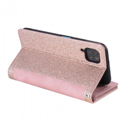 Tasche Samsung Galaxy A12 / M12 Verstärkte Konturen Reißverschlusstasche Tasche Samsung Galaxy A12 / M12 Verstärkte Konturen Reißverschlusstasche
