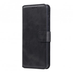 Hülle Moto G9 Play Style Leder Design