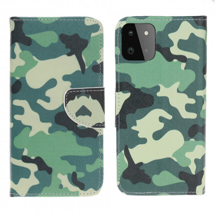 Samsung Galaxy A22 5G Camouflage Military Tasche