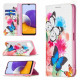 Flip Cover Samsung Galaxy A22 5G Bunte Schmetterlinge