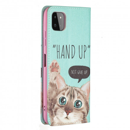 Flip Cover Samsung Galaxy A22 5G Hand Up