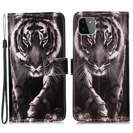 Samsung Galaxy A22 5G Night Tiger Tasche