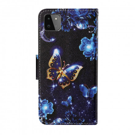 Samsung Galaxy A22 5G Precious Butterflies RiemenHülle