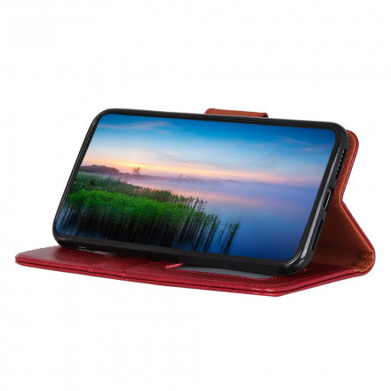 Hülle Samsung Galaxy A22 5G Nappa Leder Schlitz Hülle Samsung Galaxy A22 5G Nappa Leder Schlitz