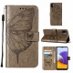 Samsung Galaxy A22 5G Schmetterling Design Tasche mit Trageriemen