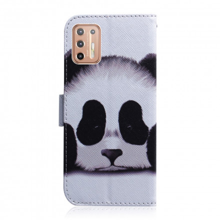 Hülle Moto G9 Plus Gesicht von Panda