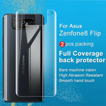 IMAK Hydrogel-Schutz für die Rückseite des Azus Zenfone 8 Flip